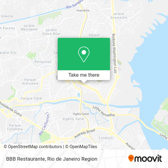 BBB Restaurante map