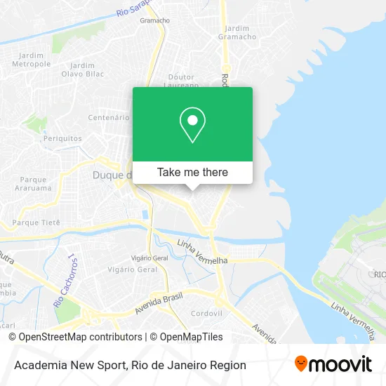 Academia New Sport map