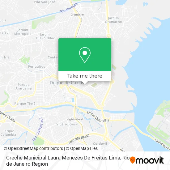 Creche Municipal Laura Menezes De Freitas Lima map