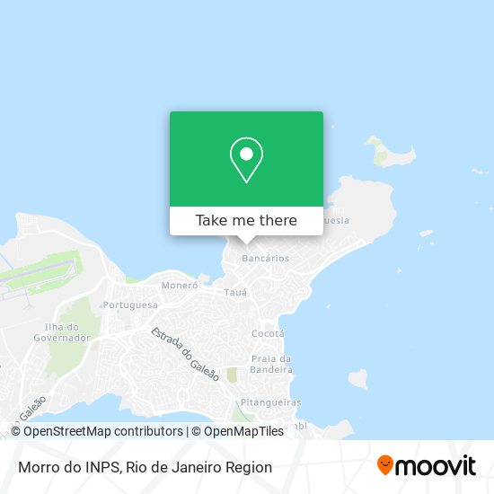 Mapa Morro do INPS