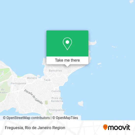 Freguesia map