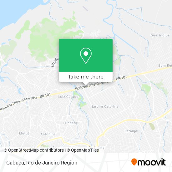 Cabuçu map