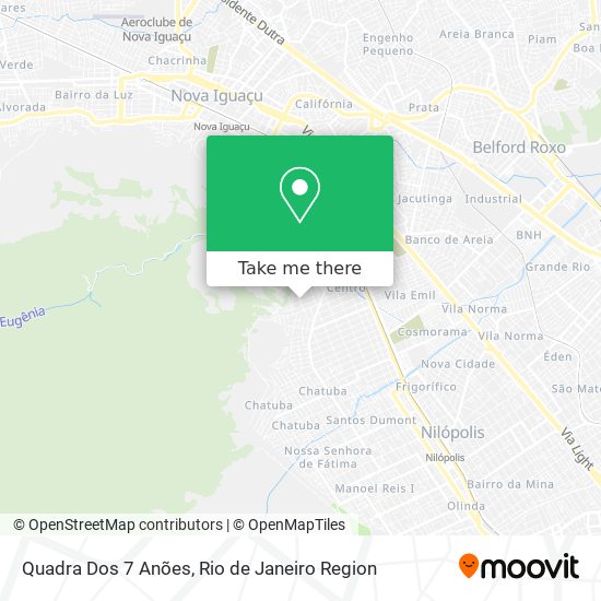 Quadra Dos 7 Anões map
