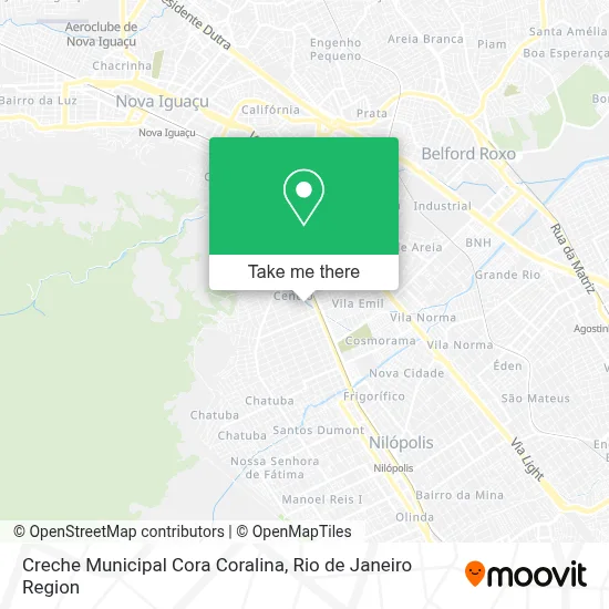 Creche Municipal Cora Coralina map