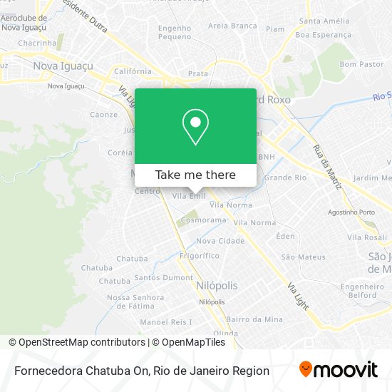 Fornecedora Chatuba On map