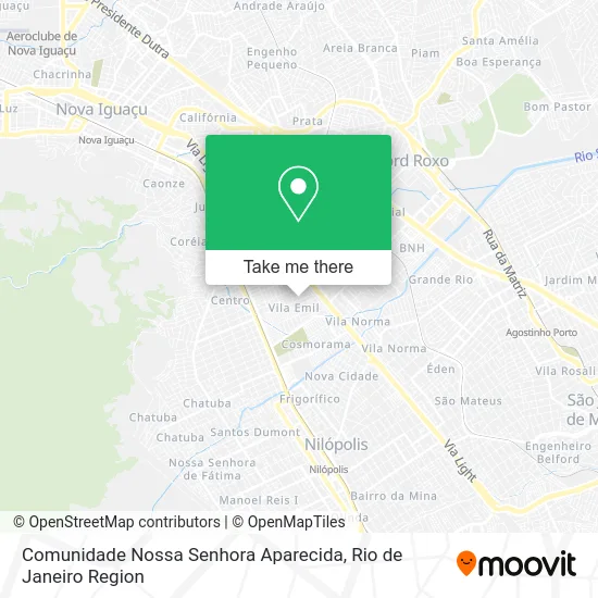 Comunidade Nossa Senhora Aparecida map