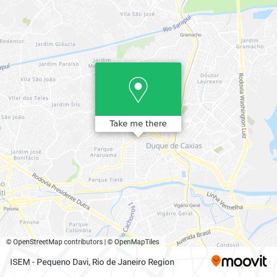 ISEM - Pequeno Davi map