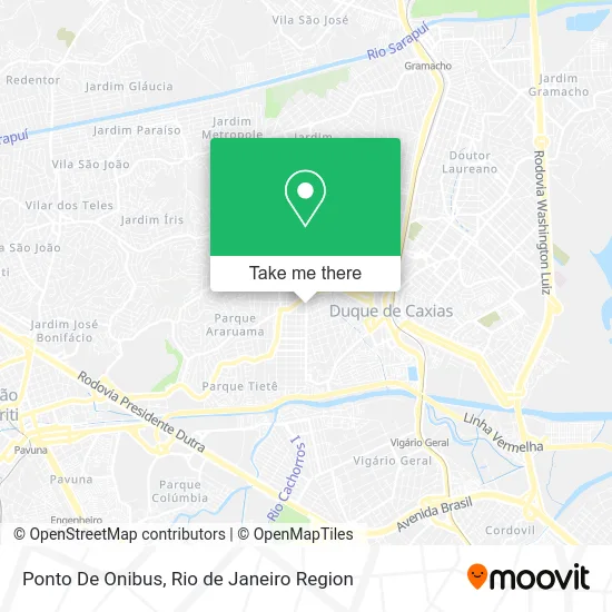 Ponto De Onibus map