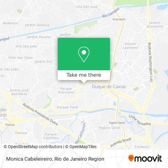 Monica Cabeleireiro map