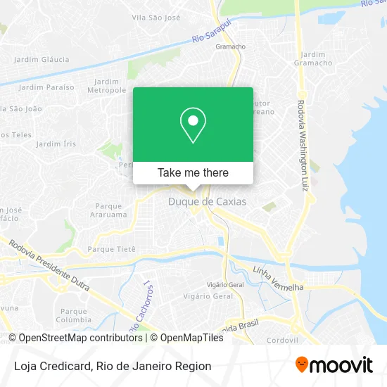 Loja Credicard map