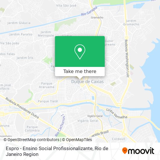 Espro - Ensino Social Profissionalizante map
