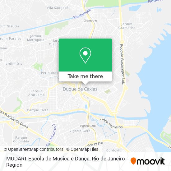 MUDART Escola de Música e Dança map