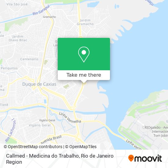 Callmed - Medicina do Trabalho map