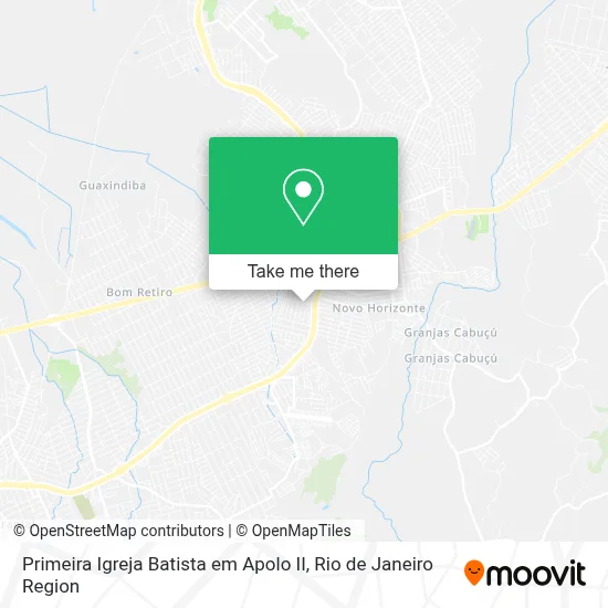 Primeira Igreja Batista em Apolo II map
