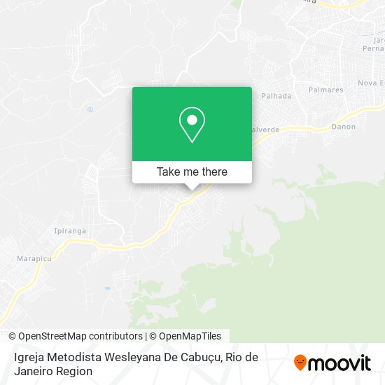 Igreja Metodista Wesleyana De Cabuçu map