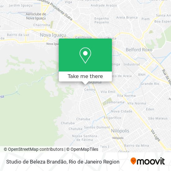 Studio de Beleza Brandão map