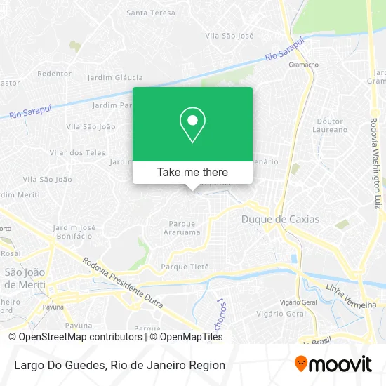 Largo Do Guedes map