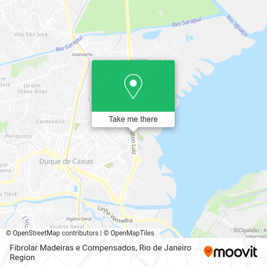 Fibrolar Madeiras e Compensados map