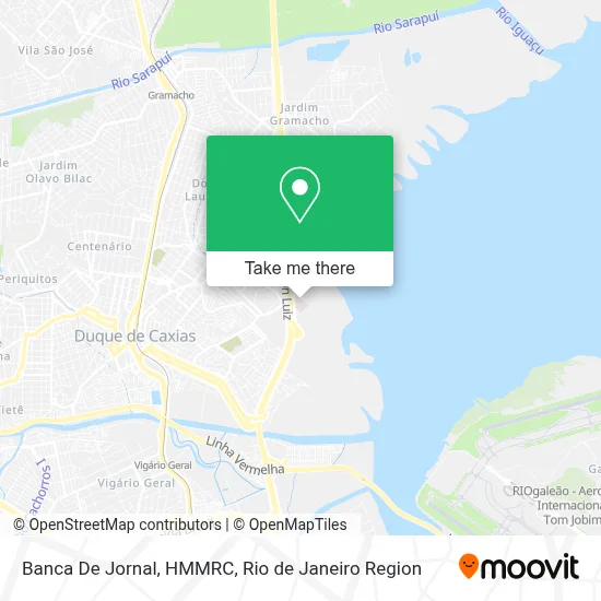 Banca De Jornal, HMMRC map