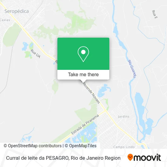 Curral de leite da PESAGRO map