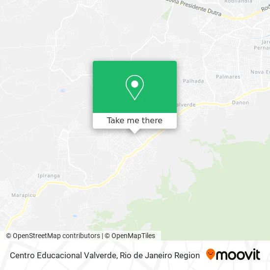 Centro Educacional Valverde map