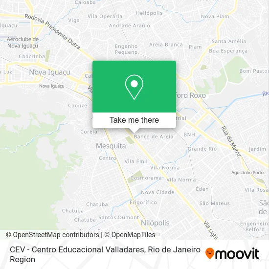 CEV - Centro Educacional Valladares map