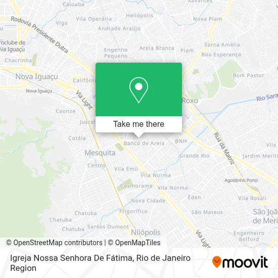 Igreja Nossa Senhora De Fátima map