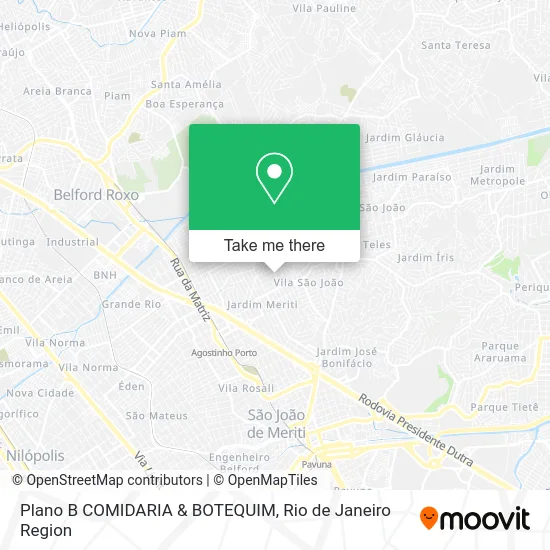Plano B COMIDARIA & BOTEQUIM map