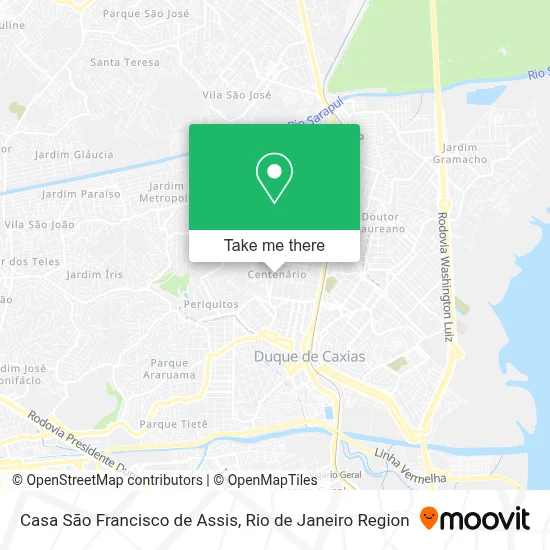 Casa São Francisco de Assis map