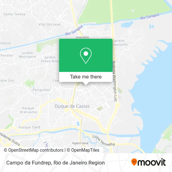 Campo da Fundrep map