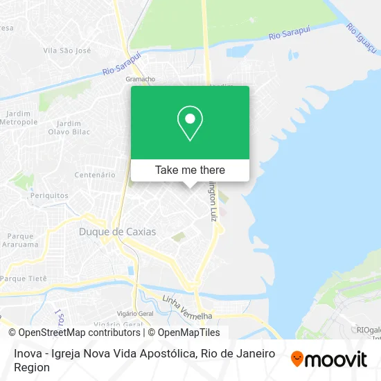 Inova - Igreja Nova Vida Apostólica map