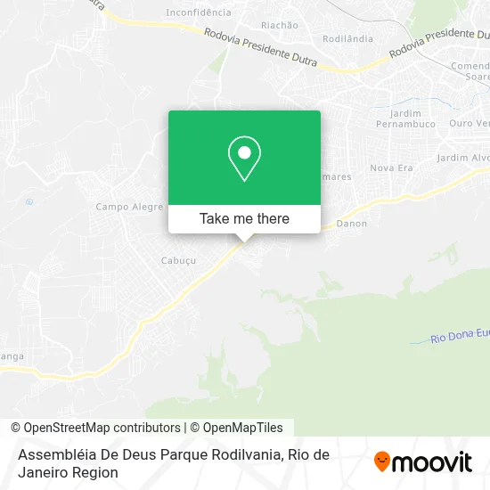 Assembléia De Deus Parque Rodilvania map