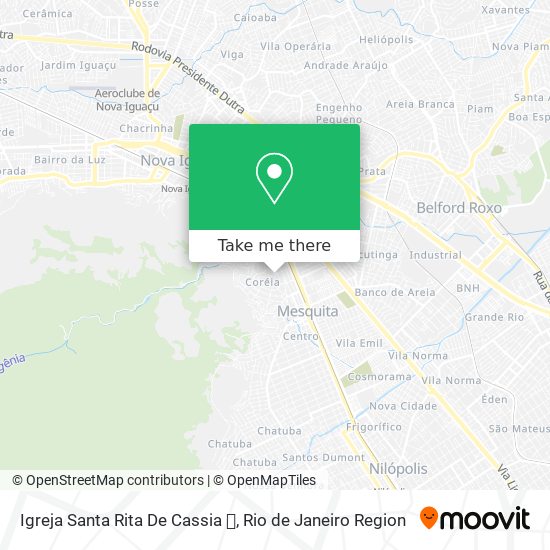 Igreja Santa Rita De Cassia ⛪ map