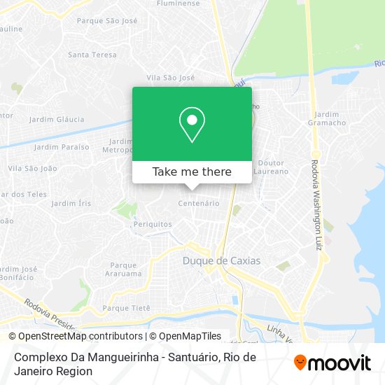 Complexo Da Mangueirinha - Santuário map