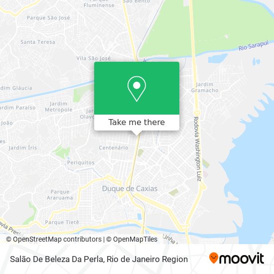 Salão De Beleza Da Perla map