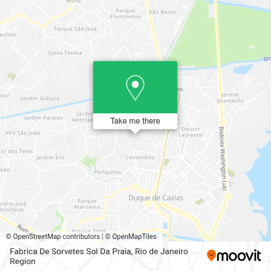 Fabrica De Sorvetes Sol Da Praia map