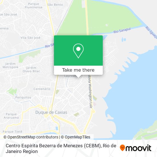 Centro Espírita Bezerra de Menezes (CEBM) map