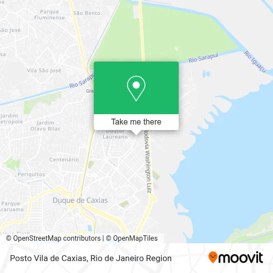Posto Vila de Caxias map