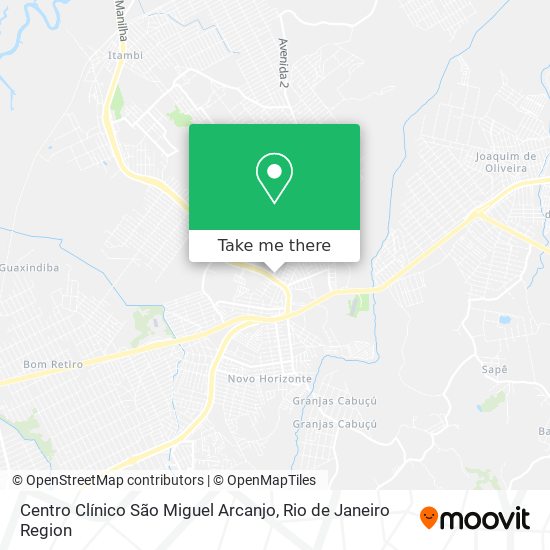 Centro Clínico São Miguel Arcanjo map