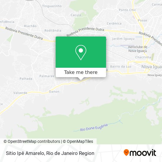 Sítio Ipê Amarelo map