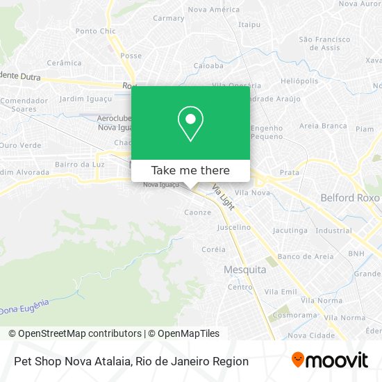 Pet Shop Nova Atalaia map