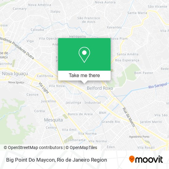 Big Point Do Maycon map