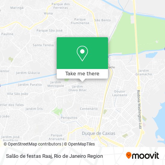 Salão de festas Raaj map