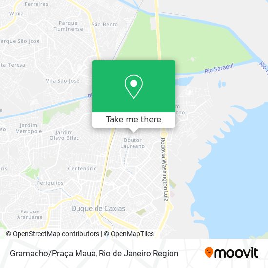 Gramacho/Praça Maua map