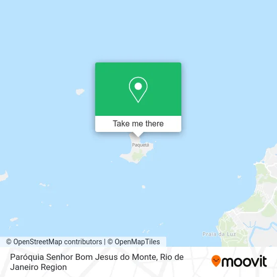 Paróquia Senhor Bom Jesus do Monte map