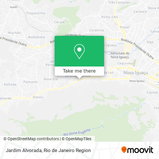 Mapa Jardim Alvorada