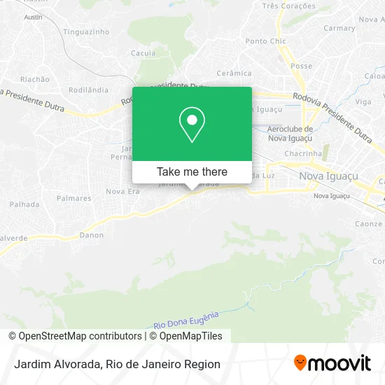 Jardim Alvorada map