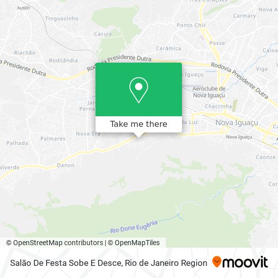 Salão De Festa Sobe E Desce map