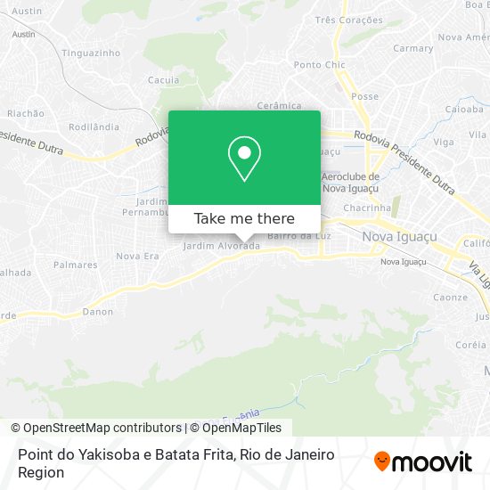 Point do Yakisoba e Batata Frita map