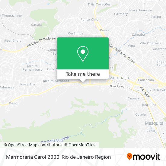 Marmoraria Carol 2000 map